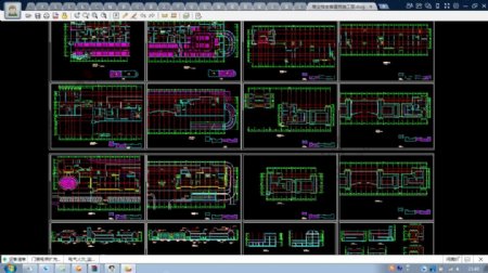 xx市商业建筑全套CAD设计方案图