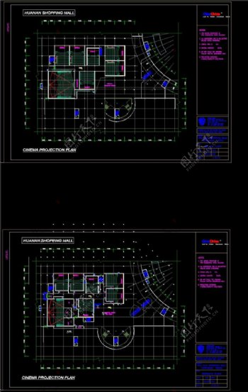 博物馆建筑素材CAD图纸