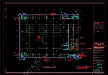 建筑平面设计CAD图纸