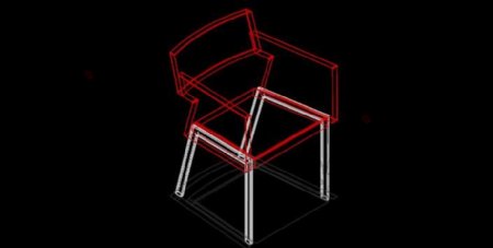 办公用椅家具CAD模型素材