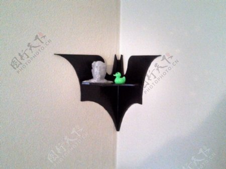 蝙蝠侠的架子收藏