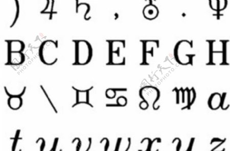赫尔希字体在SVG