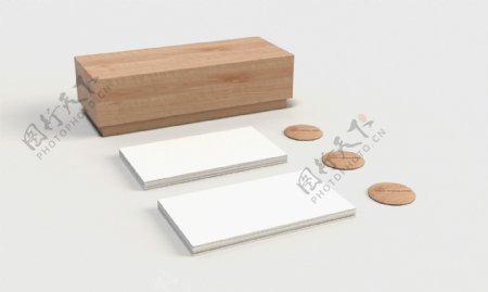 木质名片盒