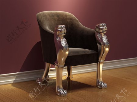 高档沙发椅家具装饰模具模型