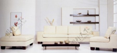 豪华现代风格组合沙发设计