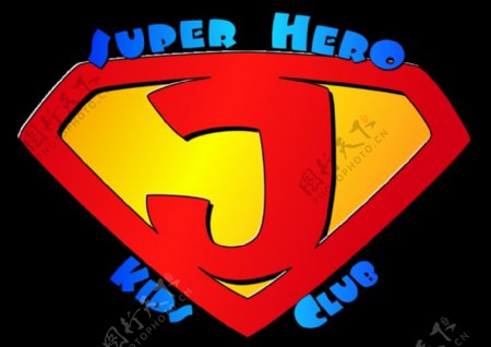 超级耶稣的孩子俱乐部标志