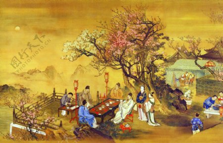 中国古典中国画