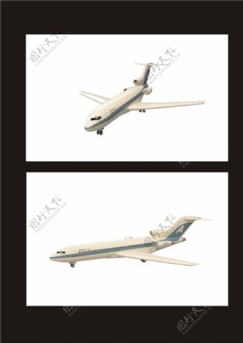 大型客机3d模型