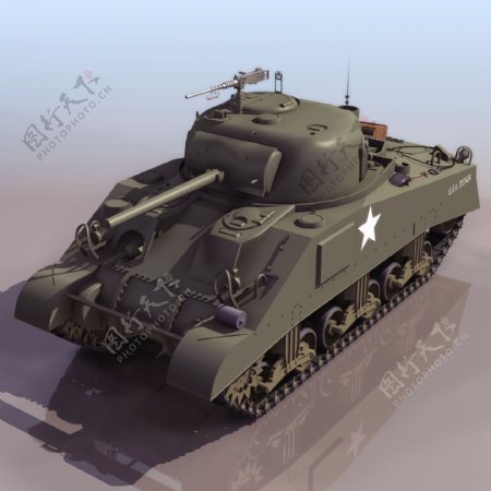 轻型坦克车模型