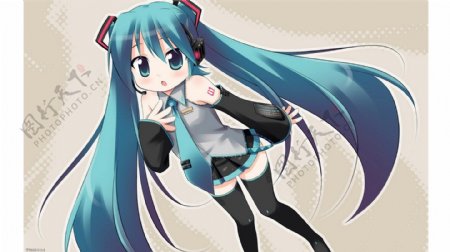 双马尾葱娘MIKU