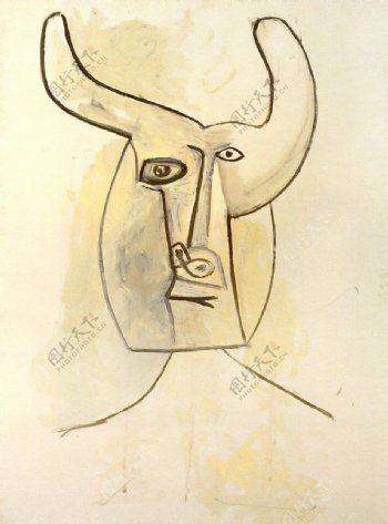 1958T鍧眅cornueII西班牙画家巴勃罗毕加索抽象油画人物人体油画装饰画