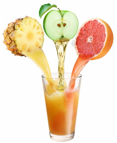 水果果汁图片