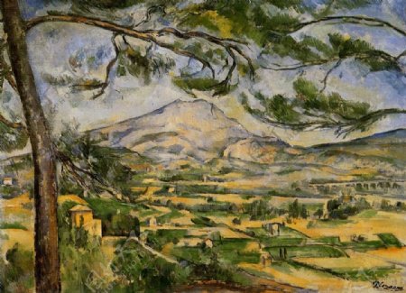 PaulCzanne0109法国画家保罗塞尚paulcezanne后印象派新印象派人物风景肖像静物油画装饰画