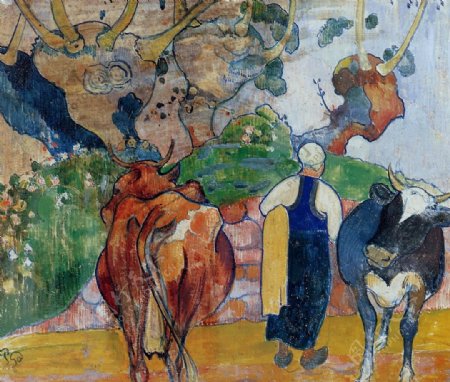 PaulGauguin0159法国画家保罗高更paulgauguin后印象主义风景人物田园自然静物油画装饰画