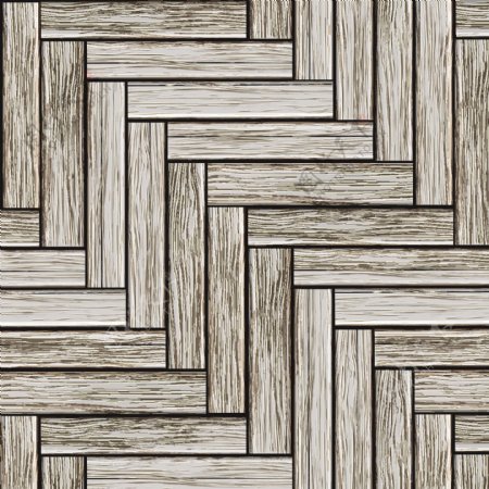 灰色的木地板