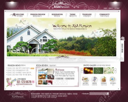 韩国家居装修设计网站设计