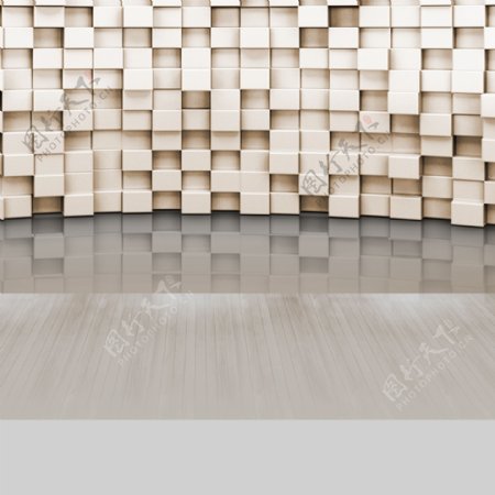 墙体格式模块地板素材