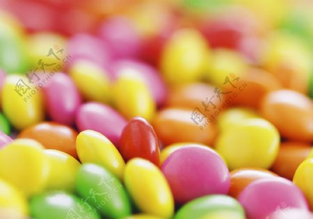 色彩缤纷糖果图片
