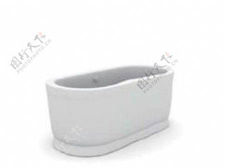 浴缸3d模型卫生间用品模型24