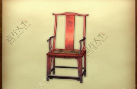 中国古典家具椅子0083D模型