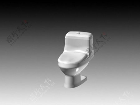 坐便器3d模型3D卫生间用品模型40