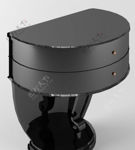 3D床头柜模型
