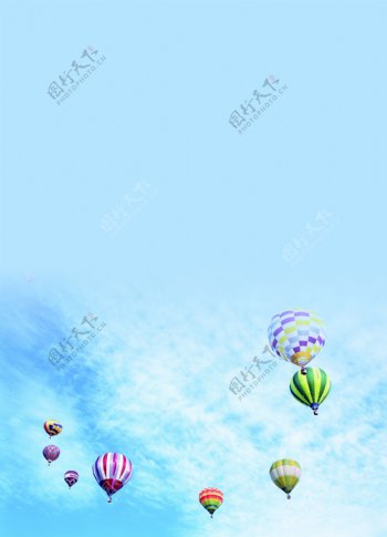 天空气球