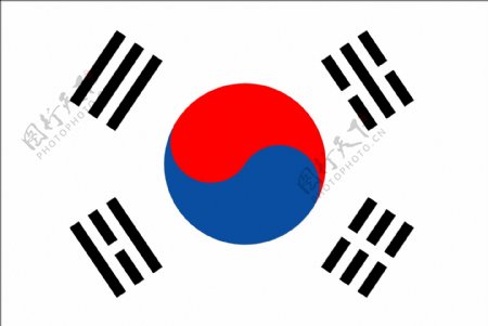 旗帜类矢量素材韩国