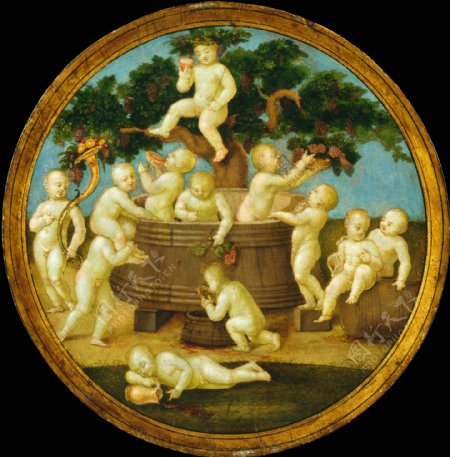 FollowerofRaphaelUmbrian意大利画家拉斐尔Raphael古典人物油画装饰画