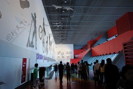 上海世博会中国馆内景图片