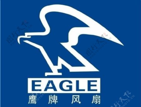鹰牌风扇logo标志图片