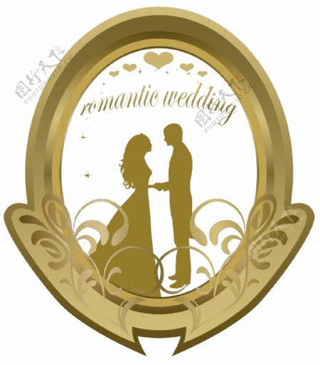 主题婚礼背景logo图片