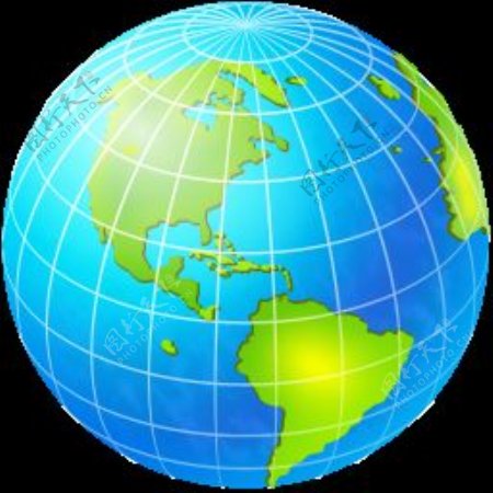 地球天气图标素材png