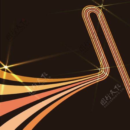 动感线条折线商务科技背景图片