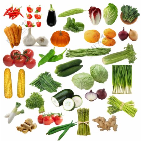 各种蔬菜PSD分层素材
