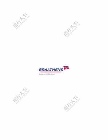 Braathenslogo设计欣赏Braathens民航公司LOGO下载标志设计欣赏