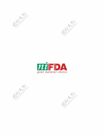 NIFDAlogo设计欣赏NIFDA饮料品牌标志下载标志设计欣赏