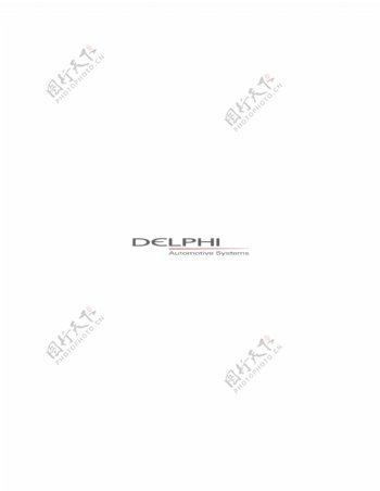 Delphi1logo设计欣赏Delphi1矢量汽车标志下载标志设计欣赏