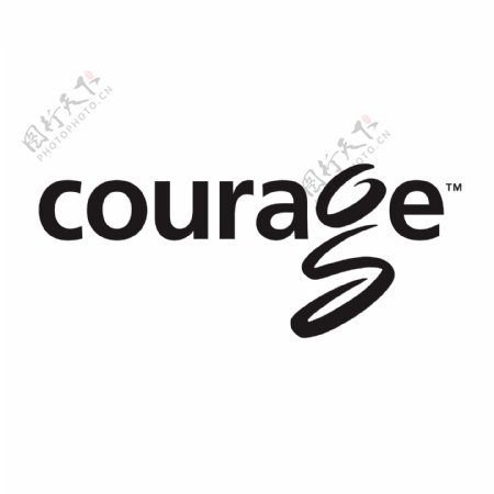 CourageCenterlogo设计欣赏CourageCenter医疗机构标志下载标志设计欣赏