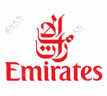 EmiratesAirlines1logo设计欣赏EmiratesAirlines1航空业标志下载标志设计欣赏