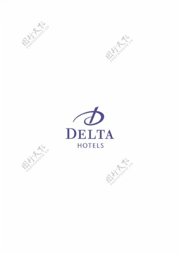 DeltaHotels1logo设计欣赏DeltaHotels1酒店业LOGO下载标志设计欣赏