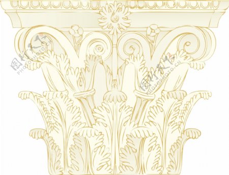 矢量素材欧式古典花纹背景