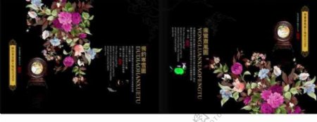 中国风古典封面设计cdr矢量图