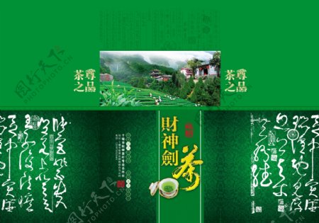 绿茶包装包装设计师DVD01