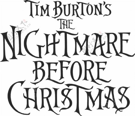提姆伯顿的圣诞前的恶梦