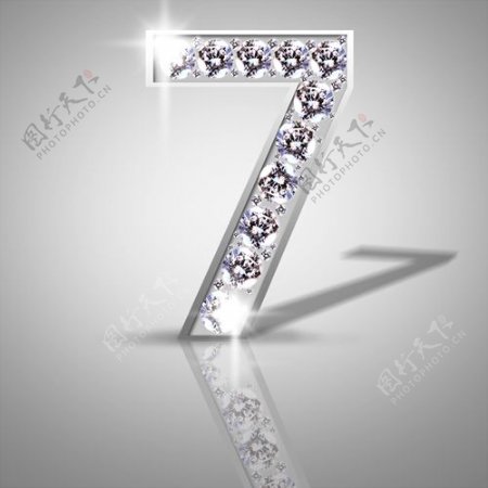 钻石7字