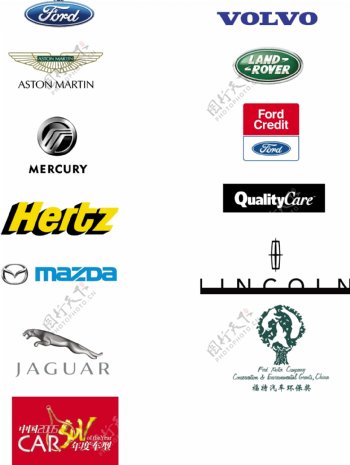 ford福特旗下8大品牌logo图片