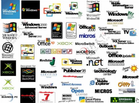 微软产品图标集合