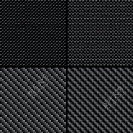 4黑碳纤维纹理图案