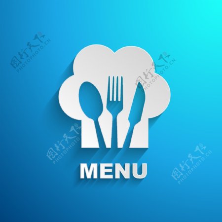 西餐厅菜单设计模板矢量素材1